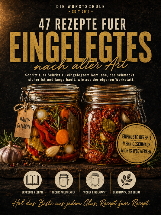 47 REZEPTE FUER EINGELEGTES